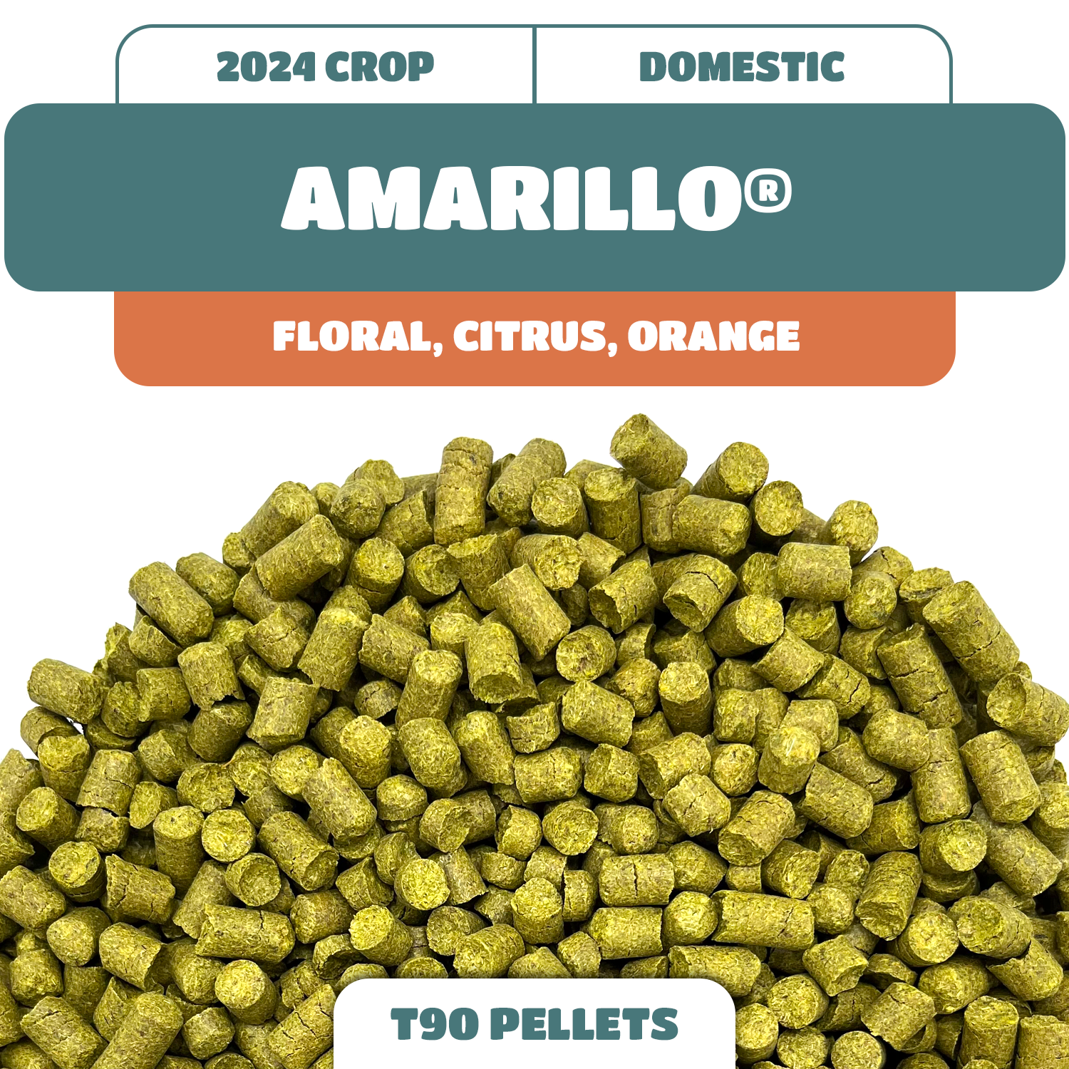 Amarillo® Hop Pellets (2024) More 10/21