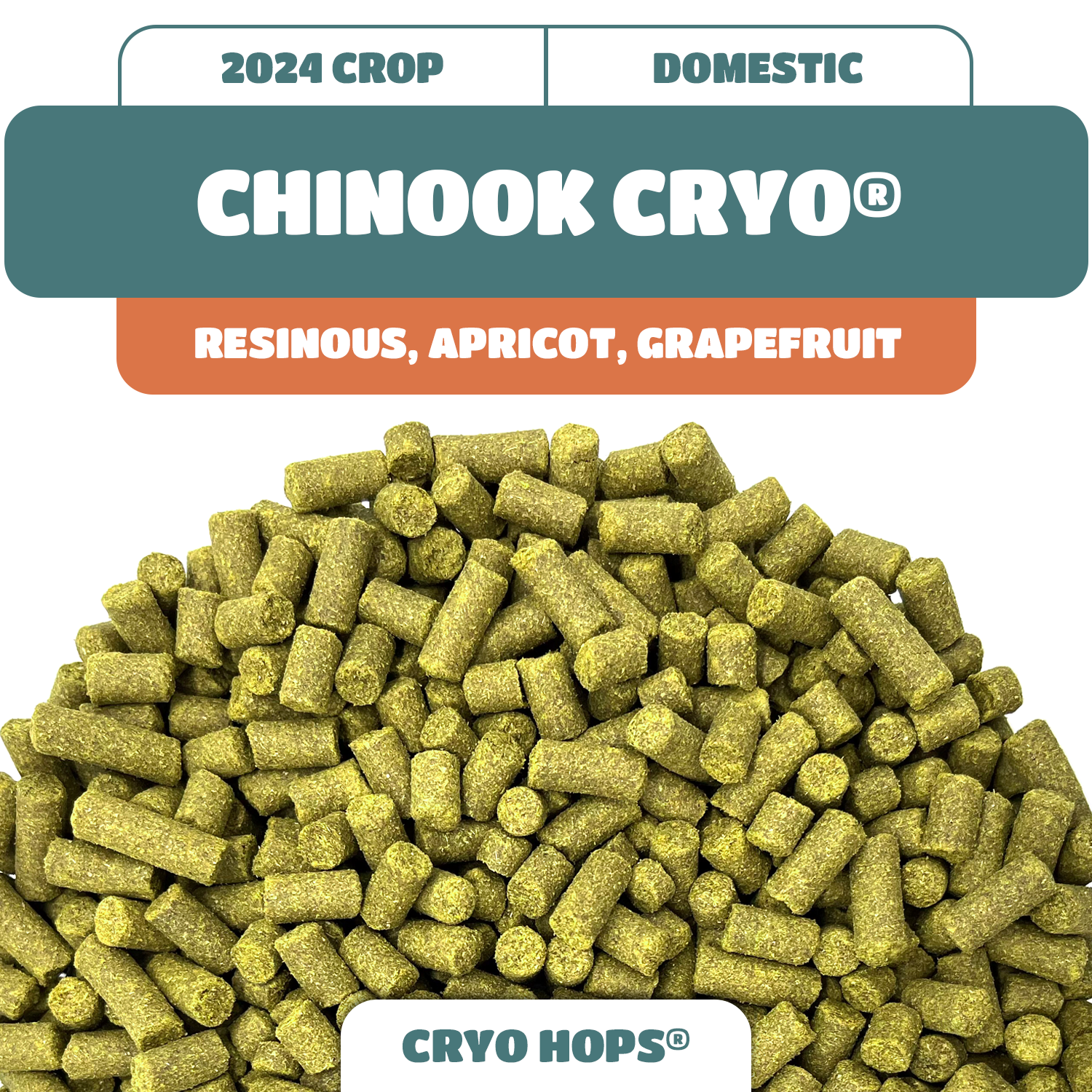 Chinook Cryo® Hop Pellets (2024)