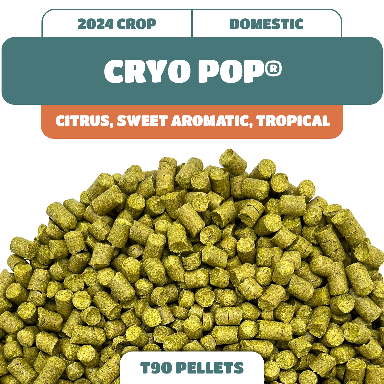 Cryo Pop® Hop Pellets (2024)