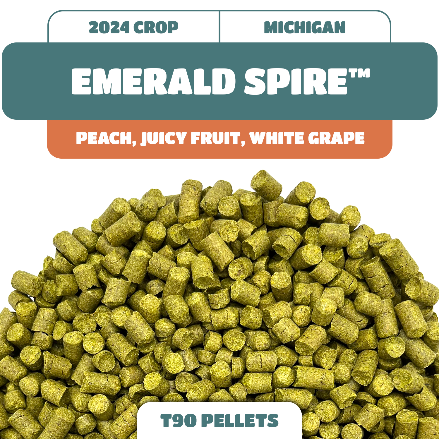 Emerald Spire MI Hop Pellets (2024)
