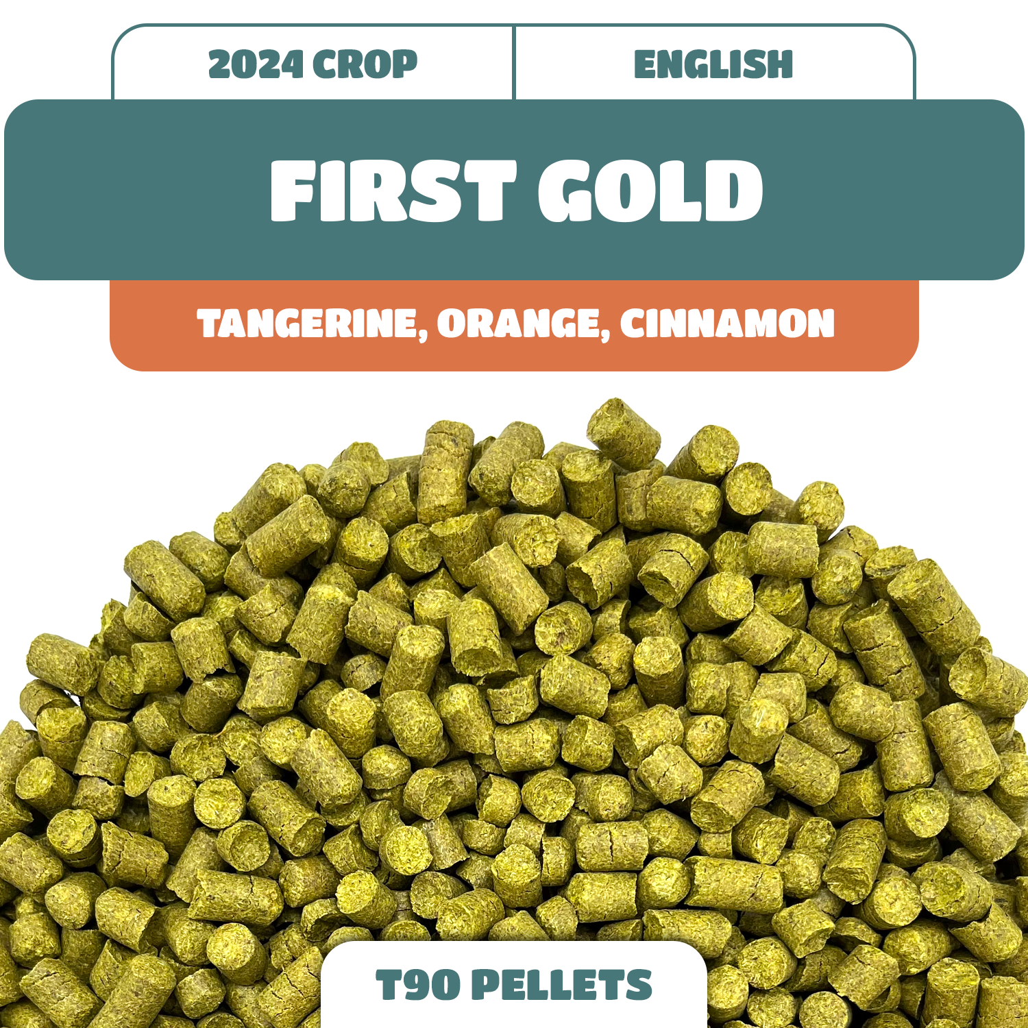 First Gold UK Hop Pellets (2024)