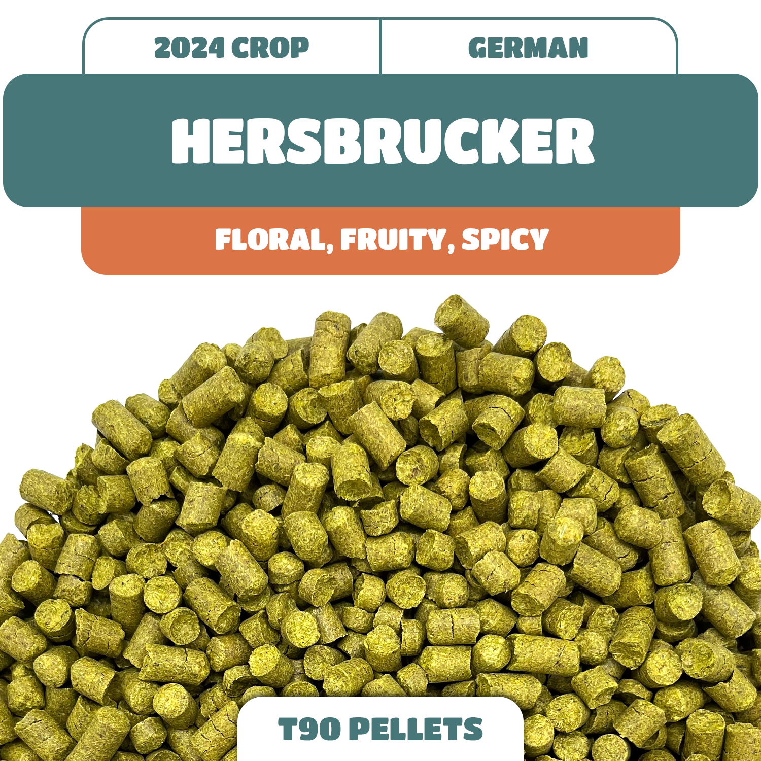 Hersbrucker GR Hop Pellets (2024)