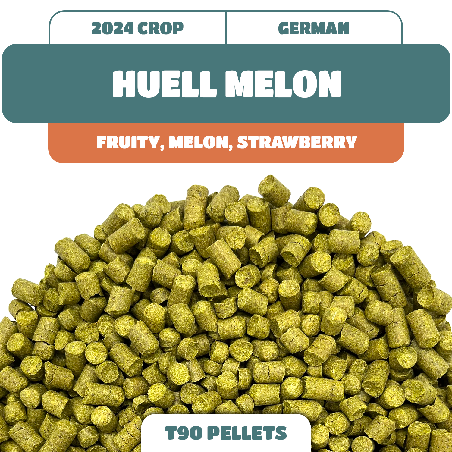 Huell Melon GR Hop Pellets (2024)