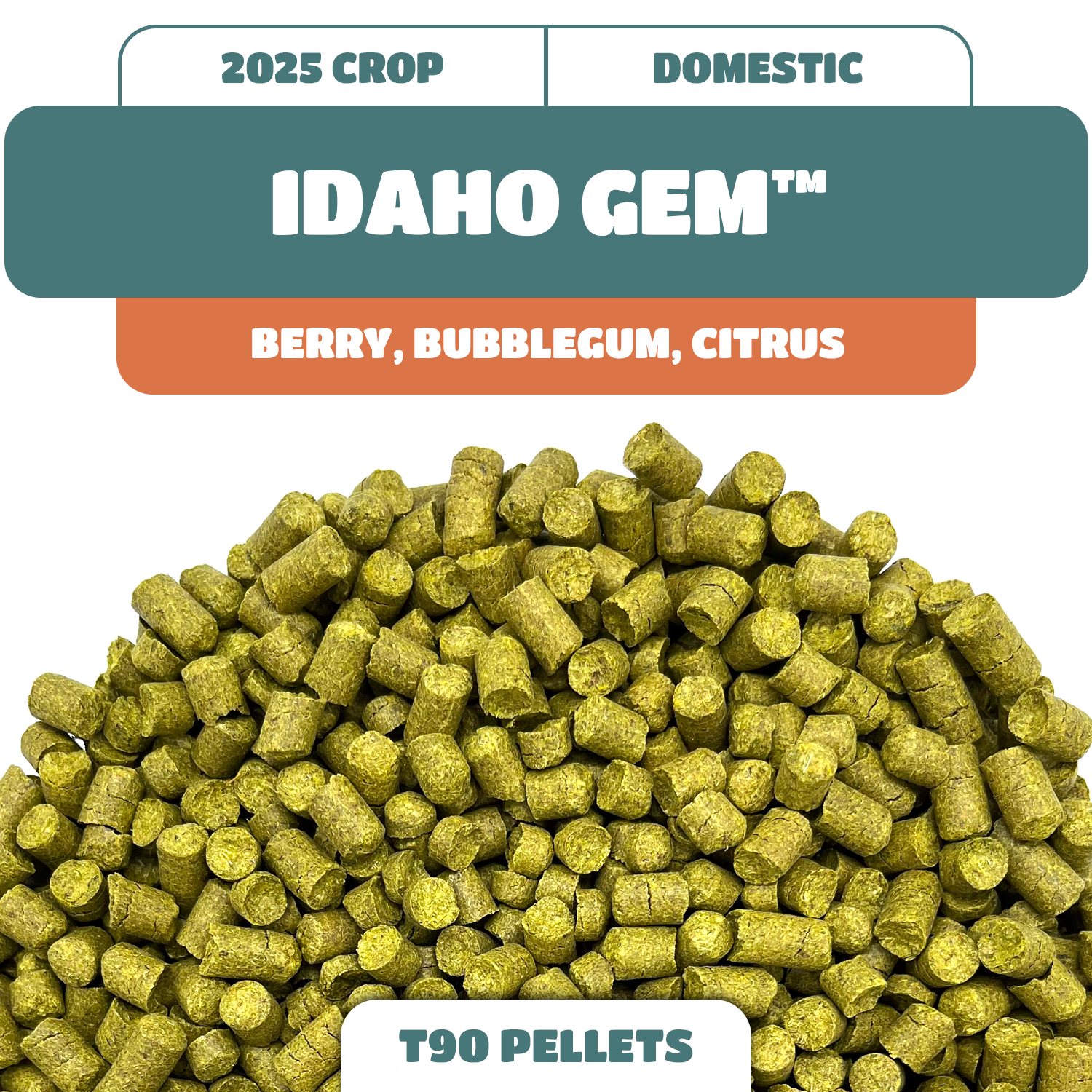 Idaho Gem™ Hop Pellets (2025)