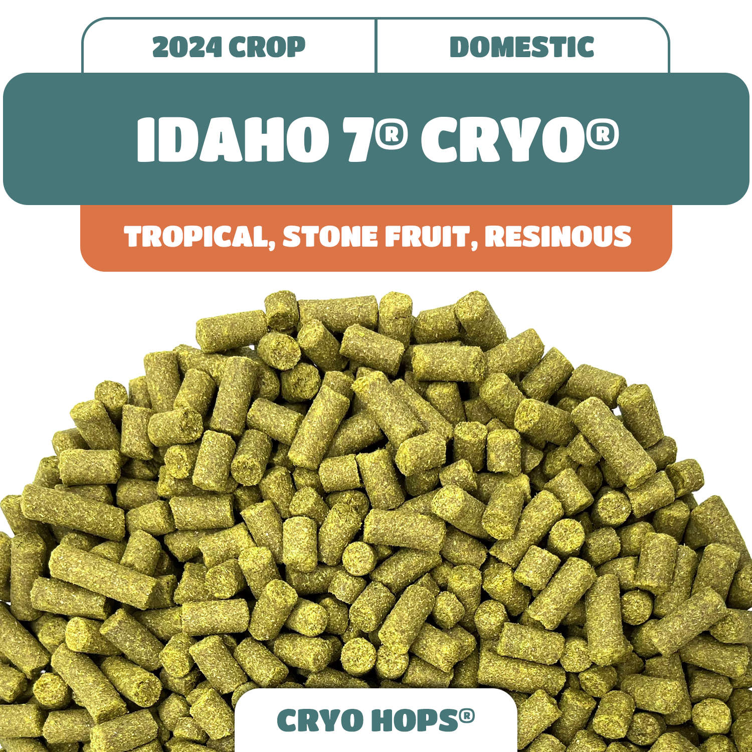 Idaho 7® Cryo® Hop Pellets (2024)
