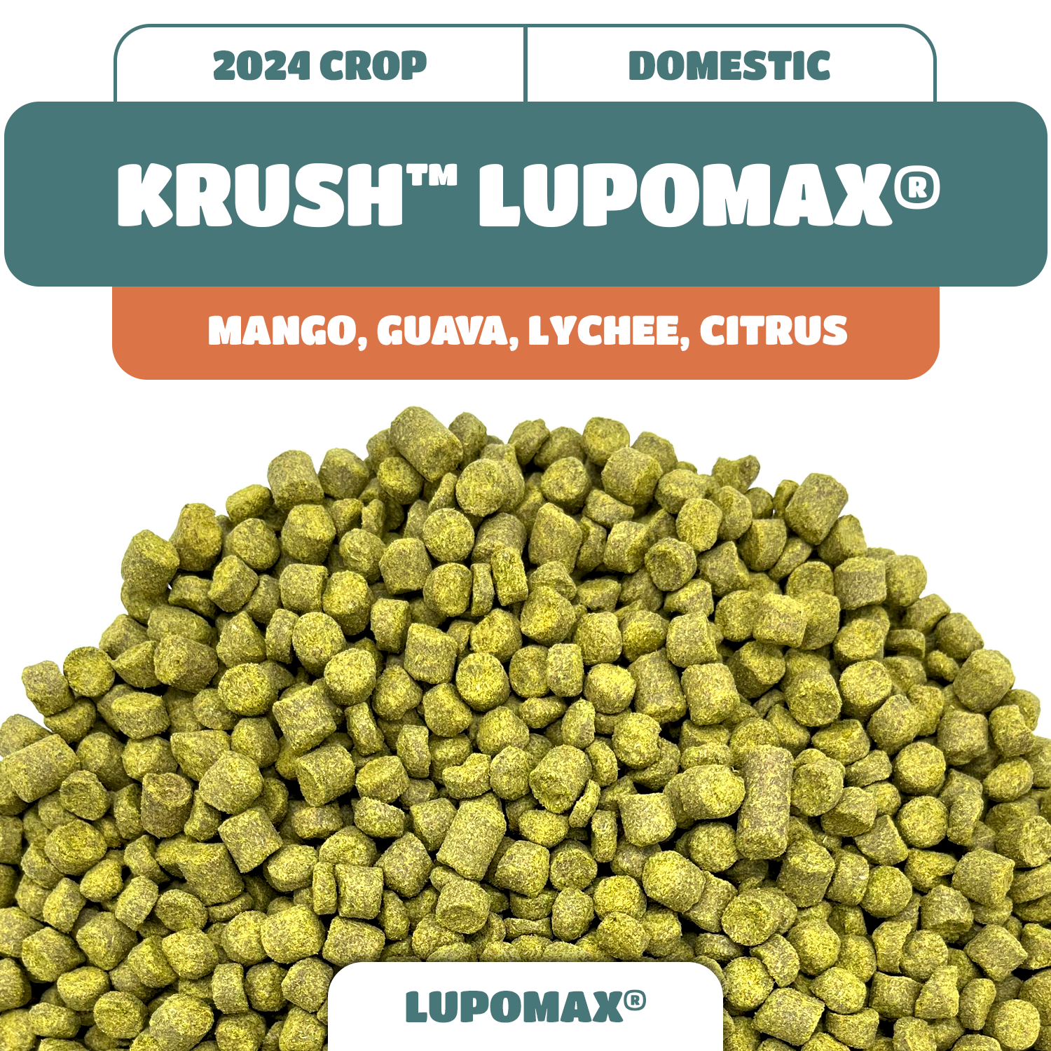 Krush™ Lupomax® Hop Pellets (2024)