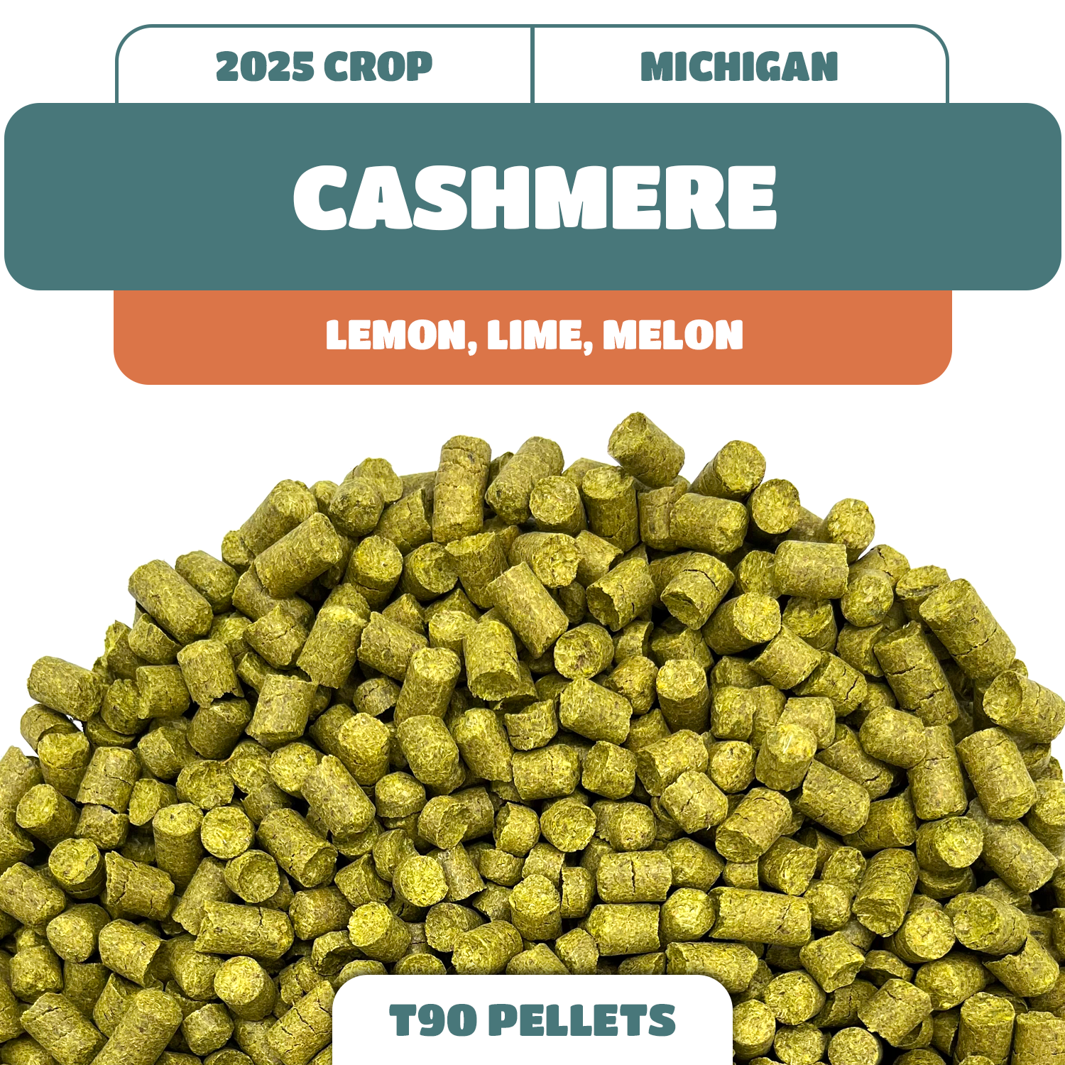 Cashmere MI Hop Pellets (2025)