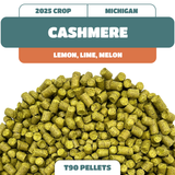 Cashmere MI Hop Pellets (2025)