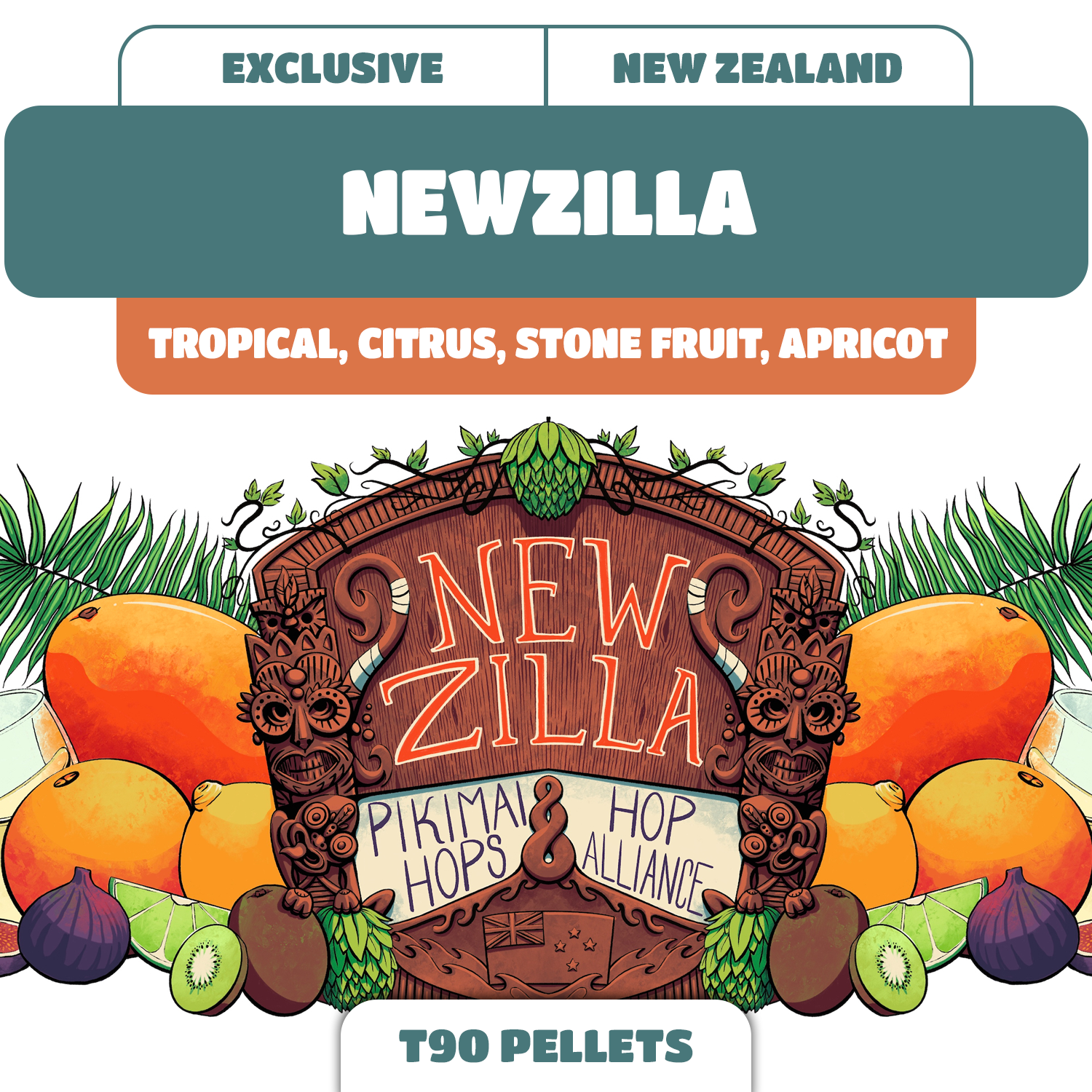 NewZilla™ NZ Hop Pellets - EXCLUSIVE