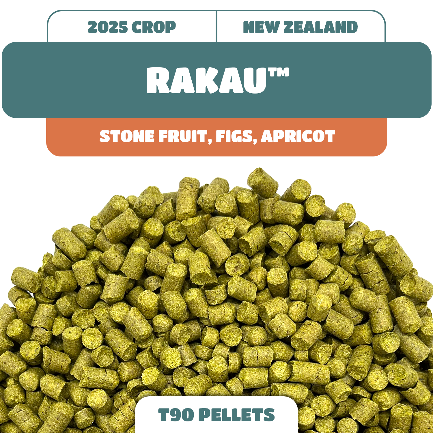 Rakau™ NZ Hop Pellets (2025)