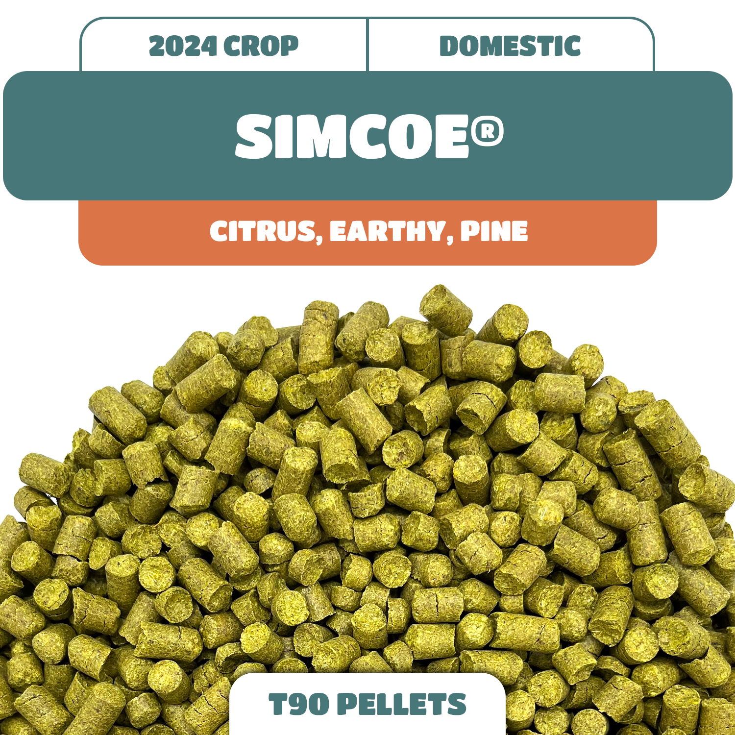 Simcoe® Hop Pellets (2024)