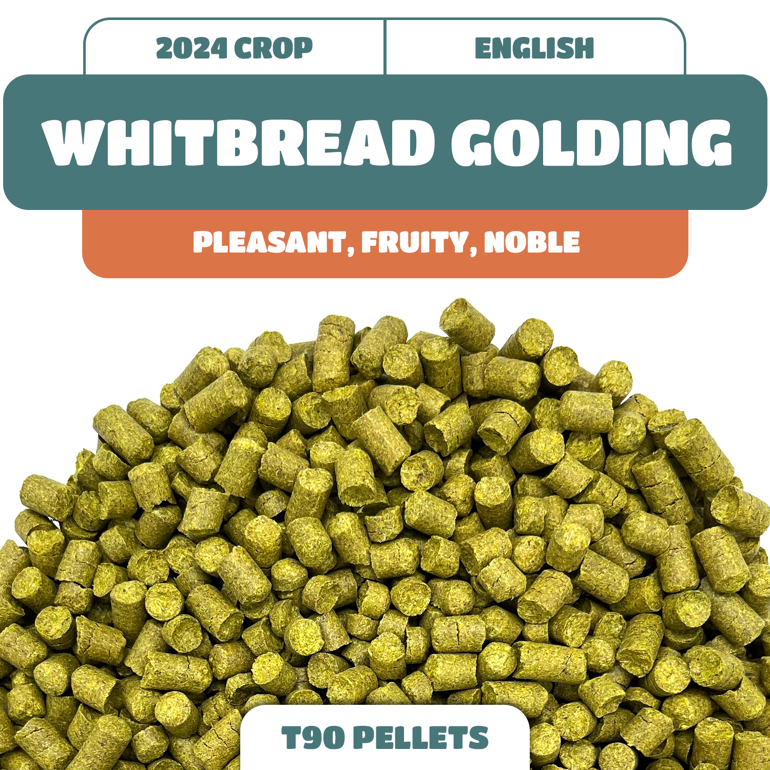 Whitbread Golding UK Hop Pellets (2024)