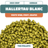 Hallertau Blanc GR Hop Pellets (2025) On the way!