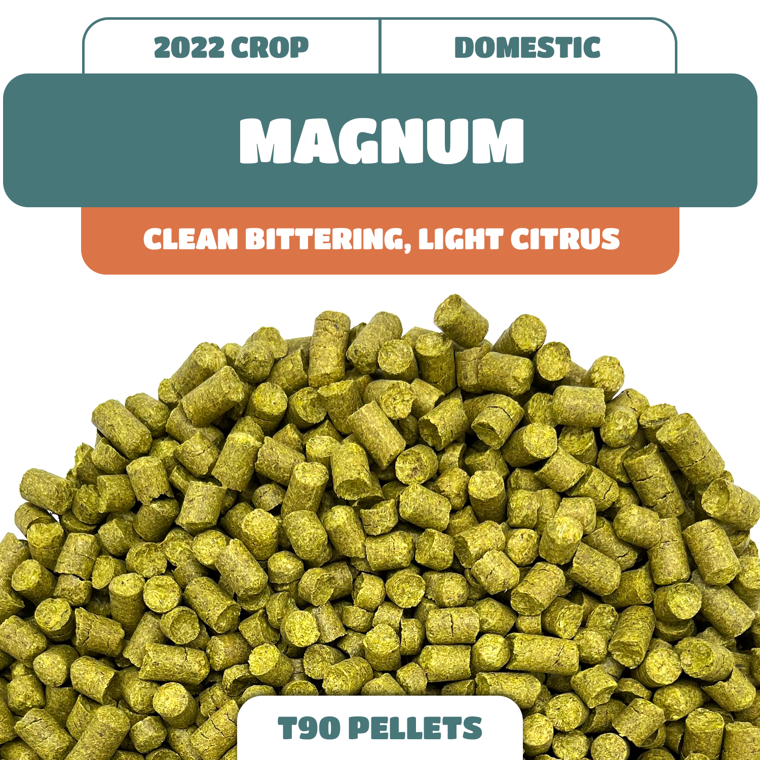 Magnum MI Hop Pellets (2022) Michigan Grown!
