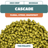 Cascade MI Hop Pellets (2023) Michigan grown!