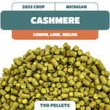 Cashmere MI Hop Pellets (2023) Michigan grown!