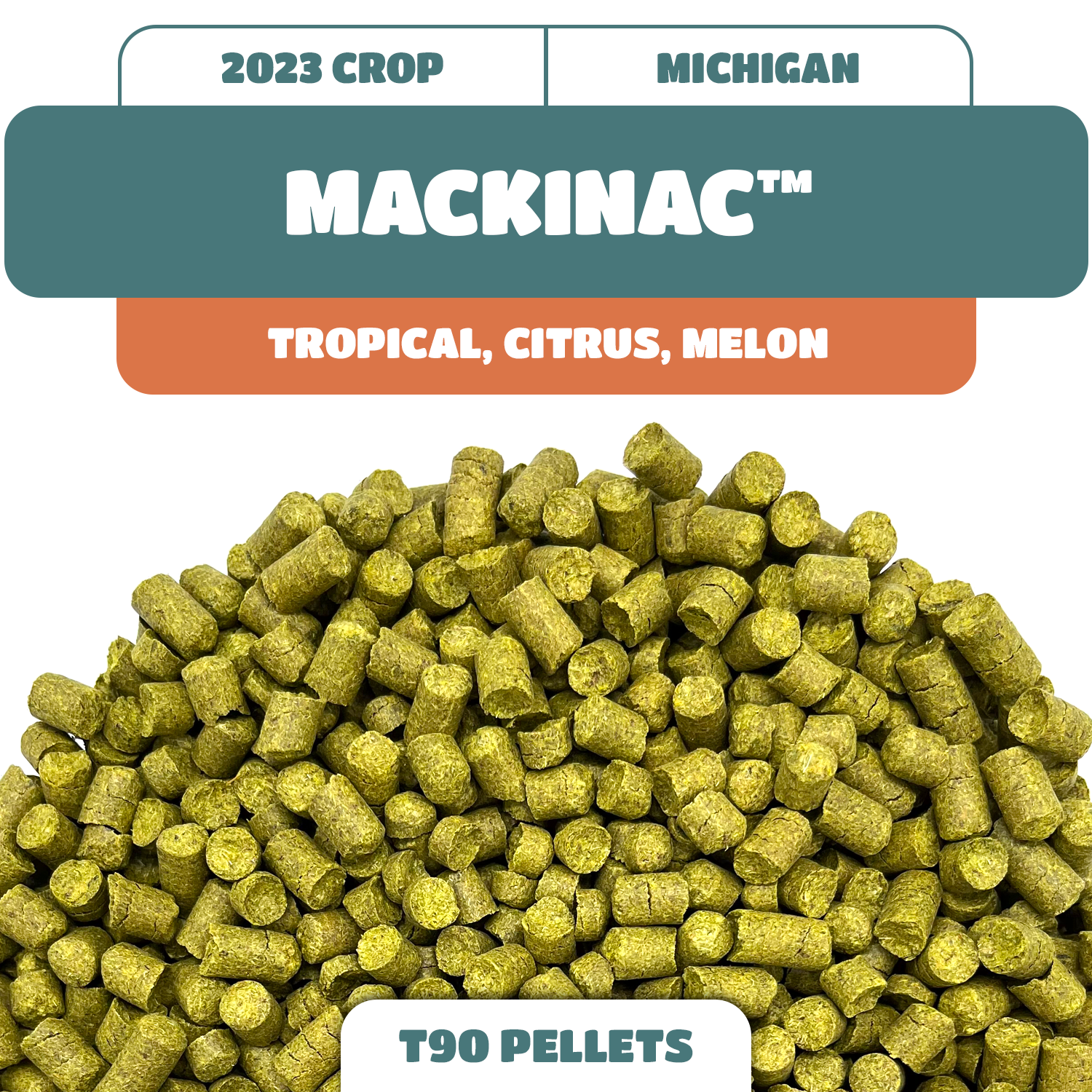 Mackinac Hop Pellets (2023) Michigan Grown!