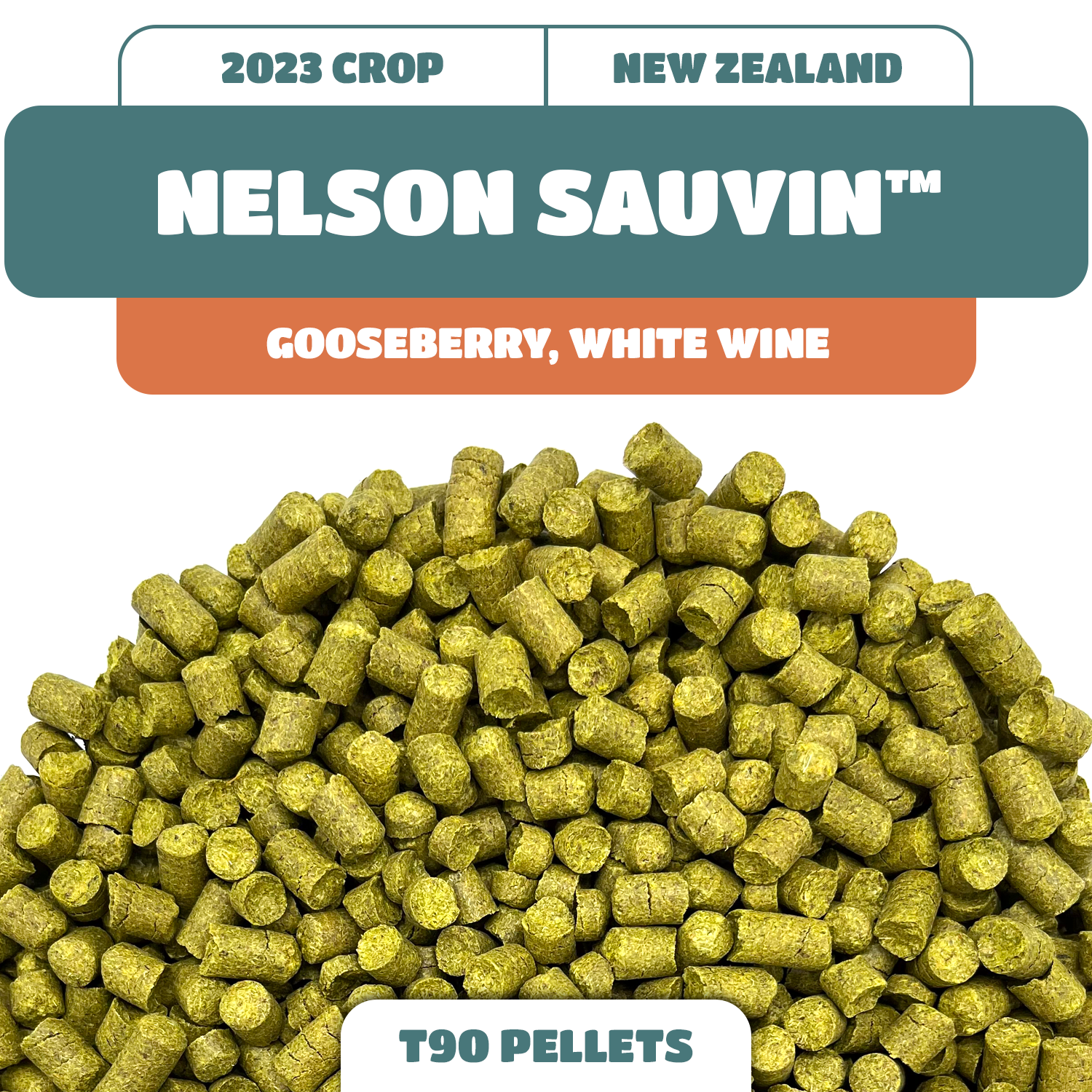 Nelson Sauvin NZ Hop Pellets (2023)
