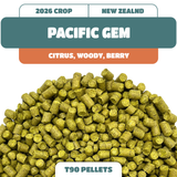 Pacific Gem NZ Hops (2026) In transit