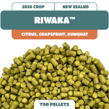 Riwaka™ NZ Hops (2026) In transit.
