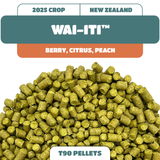 Wai-iti™ NZ Hop Pellets (2025) Due 10/22