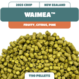 Waimea™ NZ Hop Pellets (2025) Due 10/22