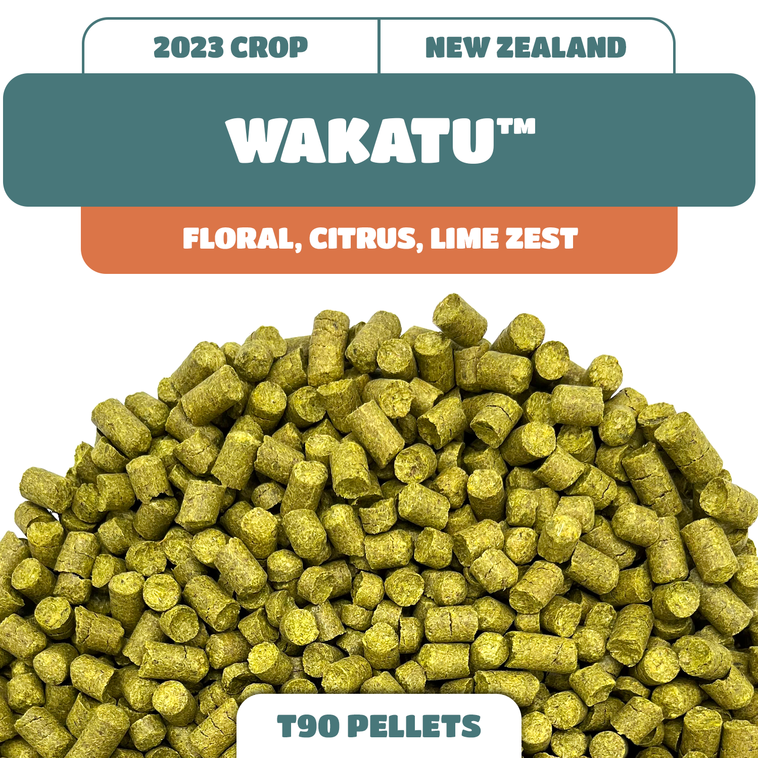 Wakatu NZ Hop Pellets (2023)