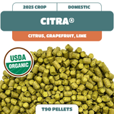 Citra® Hops Organic  (2025)