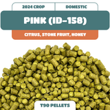 Pink (ID-158) Hop Pellets (2024)