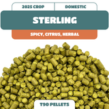 Sterling Hop Pellets (2025)