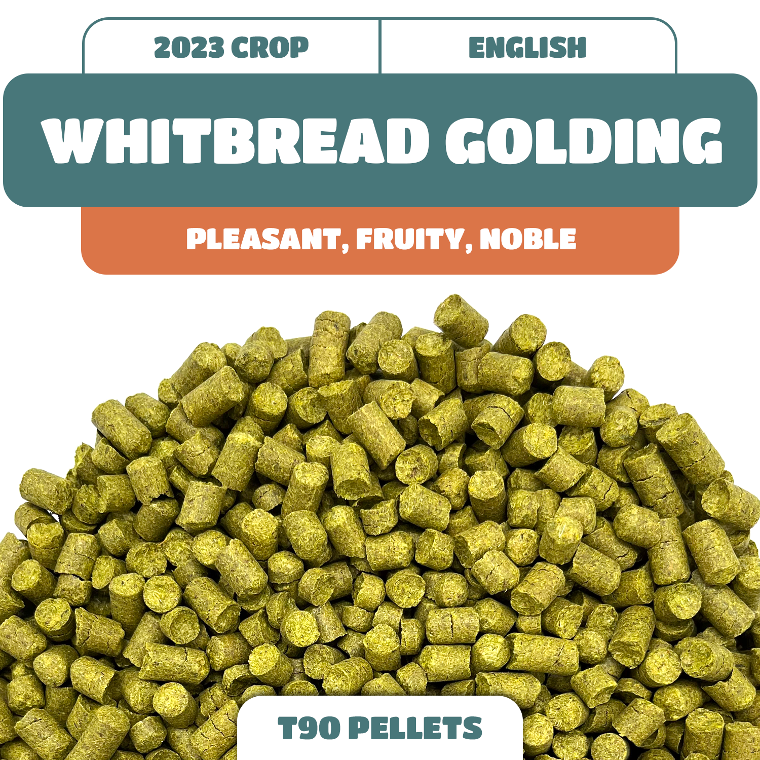 Whitbread Golding UK Hop Pellets (2023) Coming soon!
