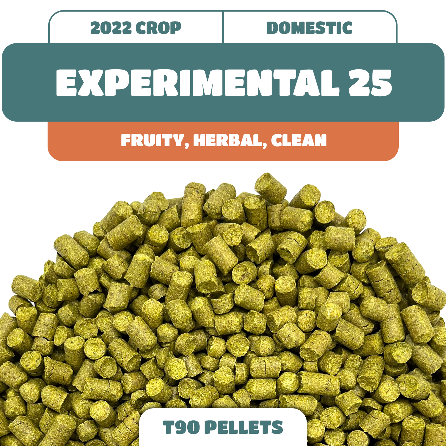 Experimental X25 Hop Pellets (2022)