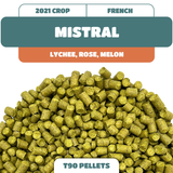 Mistral Hops - Wholesale bulk hops French hops online