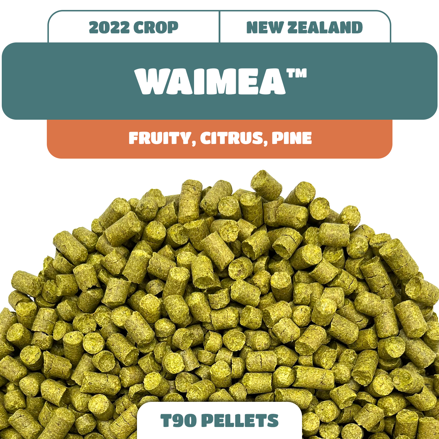 Waimea NZ Hop Pellets (2022)