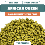 African Queen ZA Hop Pellets (2022)